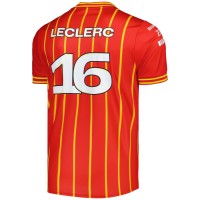 Scuderia Ferrari F1 Mens Charles Leclerc Soccer Jersey 2024