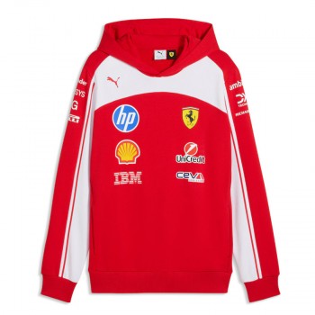 Scuderia Ferrari F1 Mens Team Hooded Sweat 2026