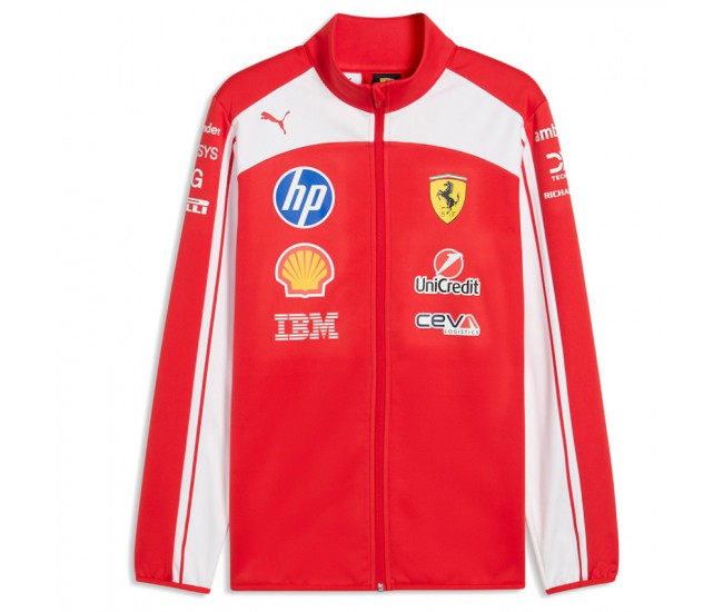 Scuderia Ferrari F1 Mens Team Softshell Jacket 2026