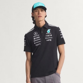 Mercedes AMG Petronas F1 Mens Team Engineers Polo Shirt 2026