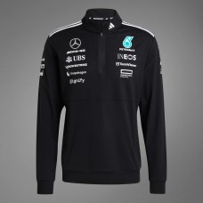 Mercedes AMG F1 Mens Team 1/4 Zip Sweatshirt 2026 Mercedes AMG F1 Mens Team 1/4 Zip Sweatshirt 2026