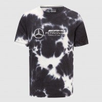 Mercedes AMG F1 Mens Tie Dye T-Shirt