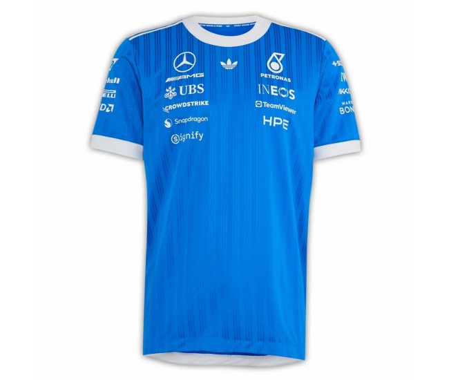 Blue Wonder AMG F1 Mens Silverstone GP Special Edition Jersey 2026