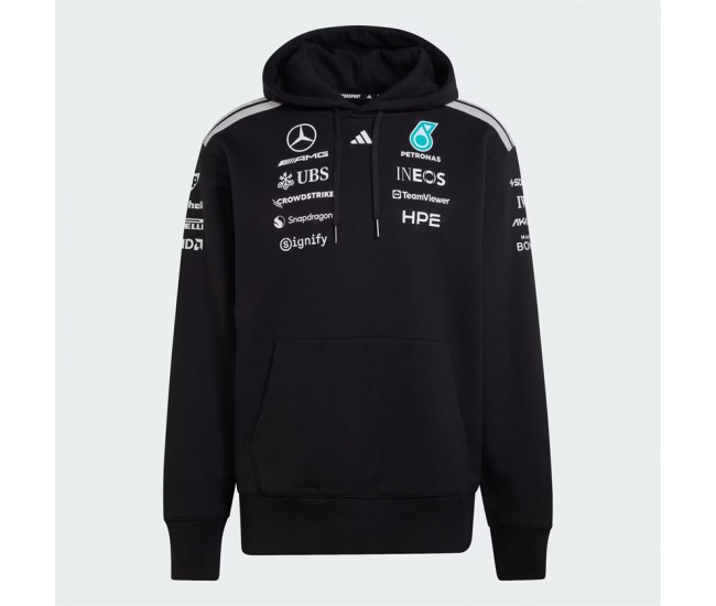 Mercedes AMG F1 Mens Team Hood Sweatshirt 2026