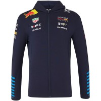 Red Bull Racing Mens Team Full Zip Hoodie 2024