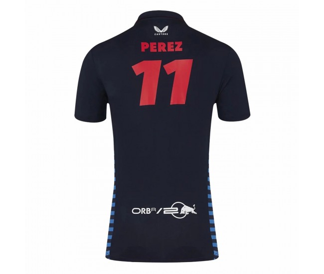 Red Bull Racing Mens Sergio Perez Driver Polo 2024