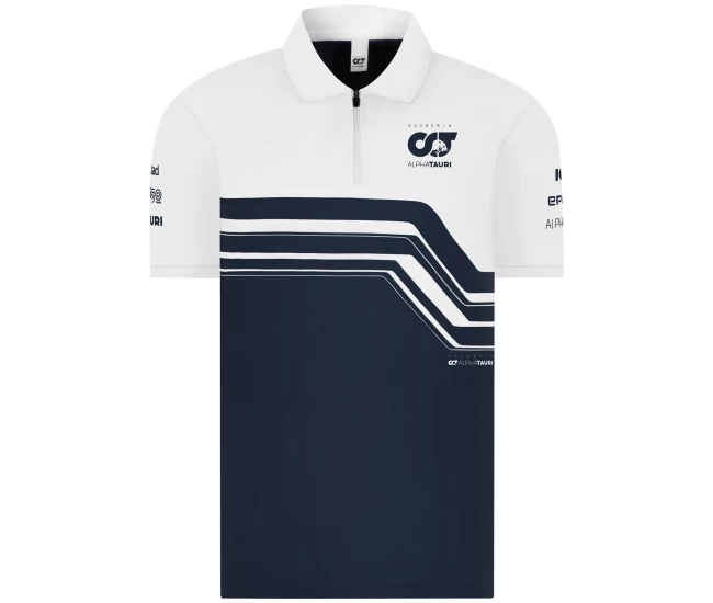 Men Scuderia Alpha Tauri 2022 Team Polo-Navy