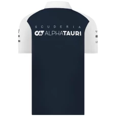 Men Scuderia Alpha Tauri 2022 Team Polo-Navy