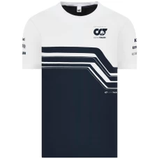 Men Scuderia Alpha Tauri 2022 Team T-Shirt-Navy