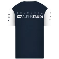 Men Scuderia Alpha Tauri 2022 Team T-Shirt-Navy