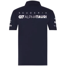 Men Scuderia AlphaTauri 2021 Team Polo Navy