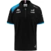 BWT Alpine F1 2023 Mens Team Polo Black