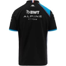 BWT Alpine F1 2023 Mens Team Polo Black