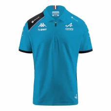 BWT Alpine F1 2023 Mens Team Polo Blue