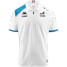 BWT Alpine F1 2023 Mens Team Polo White