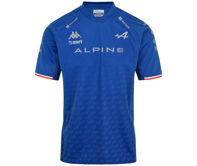 Men BWT Alpine F1 Team Fernando Alonso 2022 Driver T-Shirt