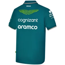 Aston Martin Aramco Cognizant F1 2023 Mens Team Polo