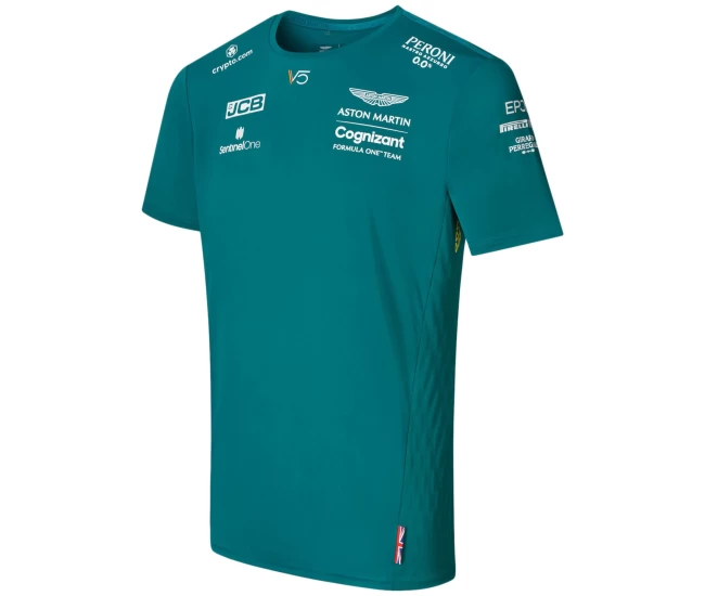Men Aston Martin Cognizant F1 2022 Official Team Driver T-Shirt - Sebastian Vettel