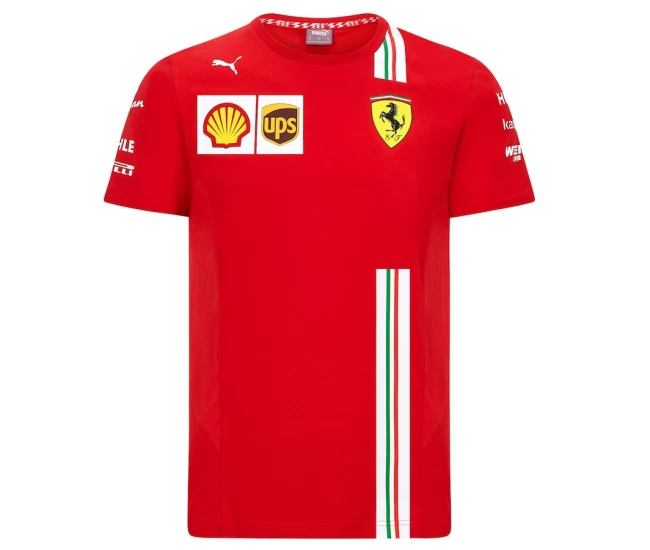 Men Scuderia Ferrari 20/21 Team T-Shirt