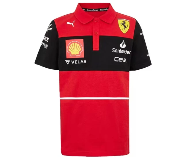 Men Scuderia Ferrari F1 2022 CHARLES LECLERC 16 Polo