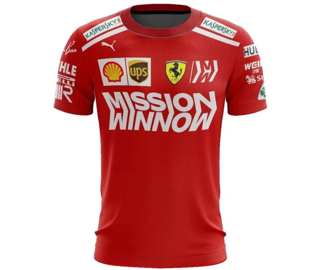 Men Scuderia Ferrari Race Graphic T-Shirt