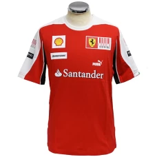 Scuderia Ferrari 2010 Mens Retro Team T-Shirt