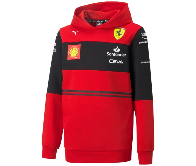 Men Scuderia Ferrari 2022 Team Hooded Sweat