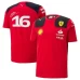 Scuderia Ferrari 2023 Mens Charles Leclerc Team T-Shirt