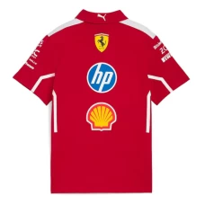Scuderia Ferrari F1 2025 Mens Team Polo