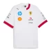 Scuderia Ferrari 2025 F1 Mens Team T-Shirt White