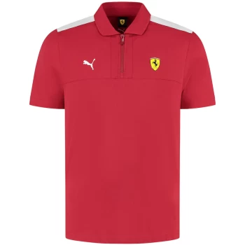 Scuderia Ferrari F1 2025 Mens Classic Polo