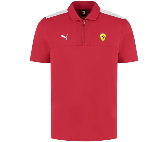 Scuderia Ferrari F1 2025 Mens Classic Polo
