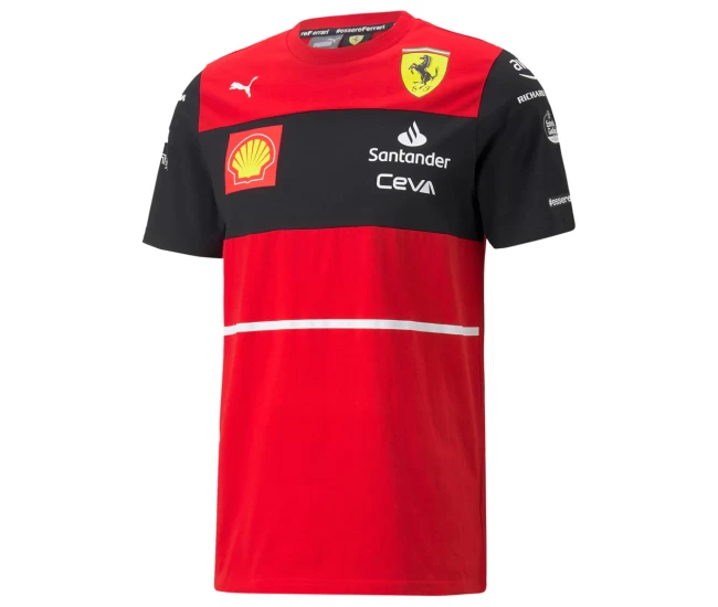 Men Scuderia Ferrari F1 2022 CHARLES LECLERC 16 T-shirt