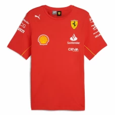 Scuderia Ferrari 2024 Mens Team T-Shirt