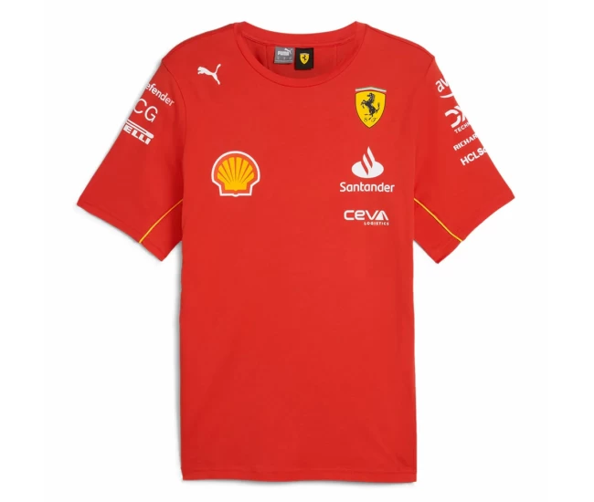 Scuderia Ferrari 2024 Mens Team T-Shirt