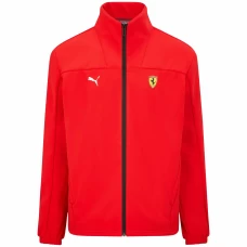 Men Scuderia Ferrari Puma Softshell Jacket-Red
