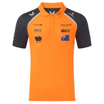McLaren F1 2025 Mens Team Oscar Piastri 81 Driver Polo
