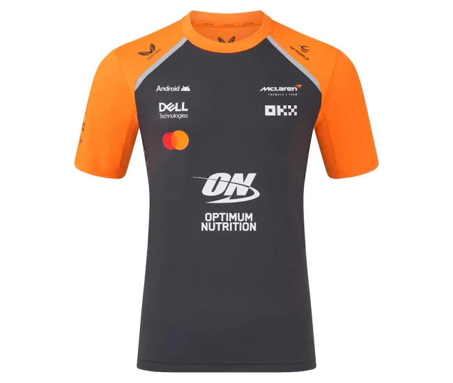 McLaren F1 2025 Mens Team Set Up T-Shirt Phantom