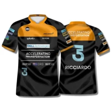 Men McLaren Team Daniel Ricciardo 3 T-Shirt 2022