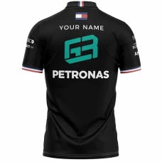 Men Mercedes AMG Petronas 63 F1 2022 Team Polo Black