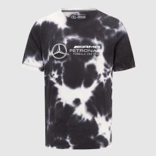 Mercedes AMG Petronas F1 Mens Tie Dye T-shirt