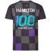 Men Mercedes AMG Petronas F1 2021 Lewis Hamilton Special Edition 100 Grand Prix Wins T-Shirt