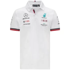 Men Mercedes AMG Petronas F1 2021 Team Polo White