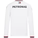 Men Mercedes AMG Petronas F1 2022 Team Long Sleeved T-Shirt White