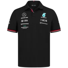 Men Mercedes AMG Petronas F1 2022 Team Polo Black