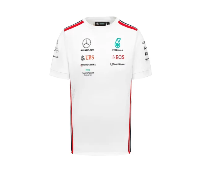 Mercedes AMG Petronas F1 2023 Mens Team Driver T-Shirt White
