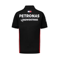 Mercedes AMG Petronas F1 2023 Mens Team Polo Black