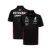 Mercedes AMG Petronas F1 2023 Mens Team Polo Black