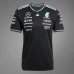 Mercedes AMG Petronas F1 2025 Mens Driver Wear Jersey Black
