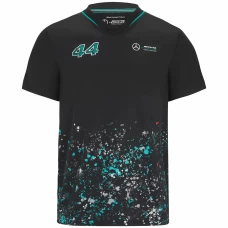 Men Mercedes AMG Petronas F1 Lewis Hamilton 44 Sports T-Shirt